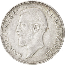 ROMANIA, Leu, 1914, KM #42, AU(50-53), Silver, 23, 5.00