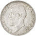 ROMANIA, Leu, 1914, KM #42, AU(50-53), Silver, 23, 5.00