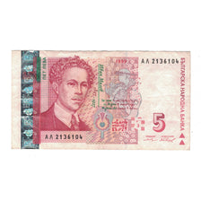 Billet, Bulgarie, 5 Leva, 1999, KM:116a, TB+