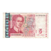 Billet, Bulgarie, 5 Leva, 1999, KM:116a, TB+