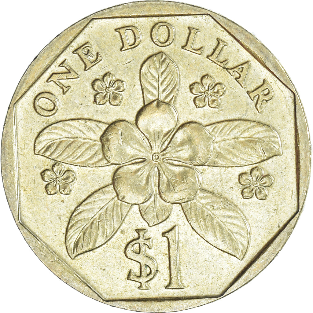 Monnaie, Singapour, Dollar, 1989