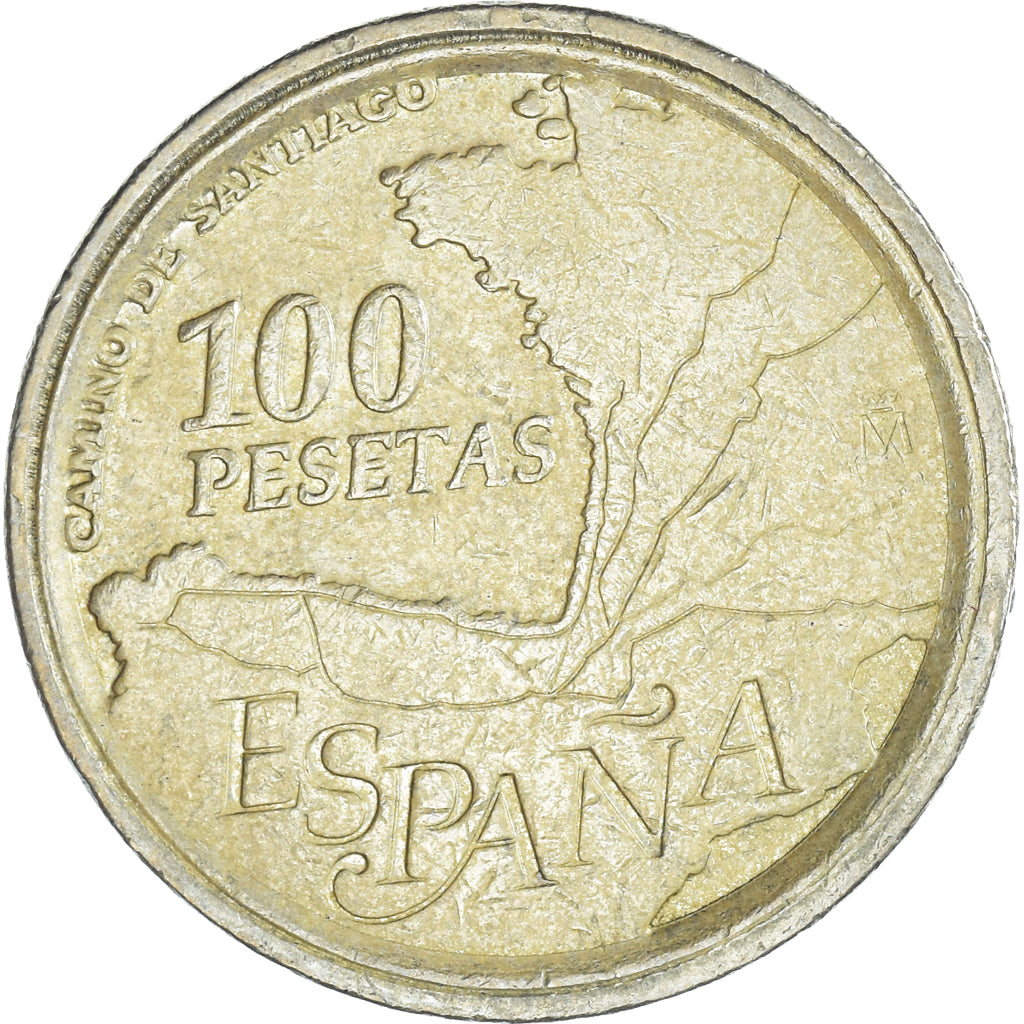 Münze, Spanien, 100 Pesetas, 1993