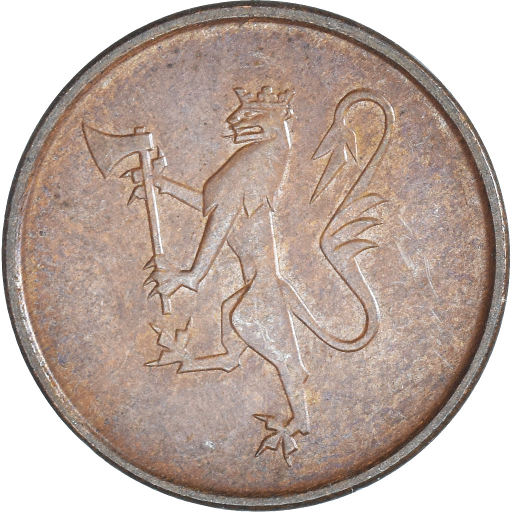 Moneda, Noruega, 5 Öre, 1975