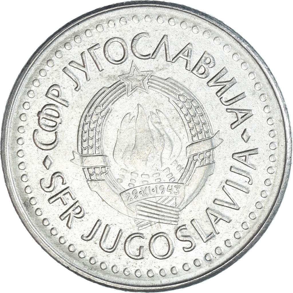 Moneta, Iugoslavia, 20 Dinara, 1987