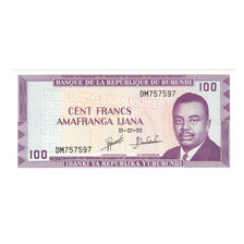 Banknote, Burundi, 100 Francs, 1990, 1990-07-01, KM:29c, UNC(63)