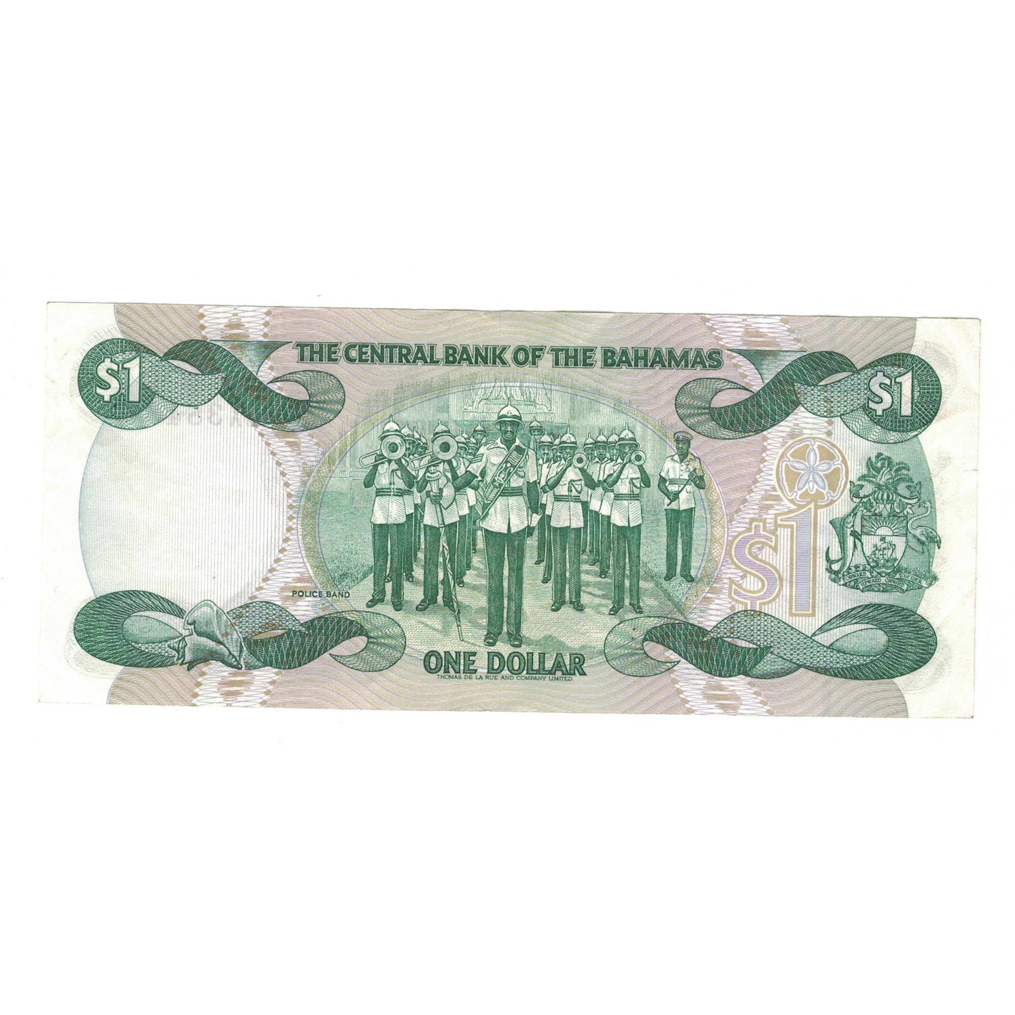 Banknote, Bahamas, 1 Dollar, 2002, KM:70, AU(50-53)