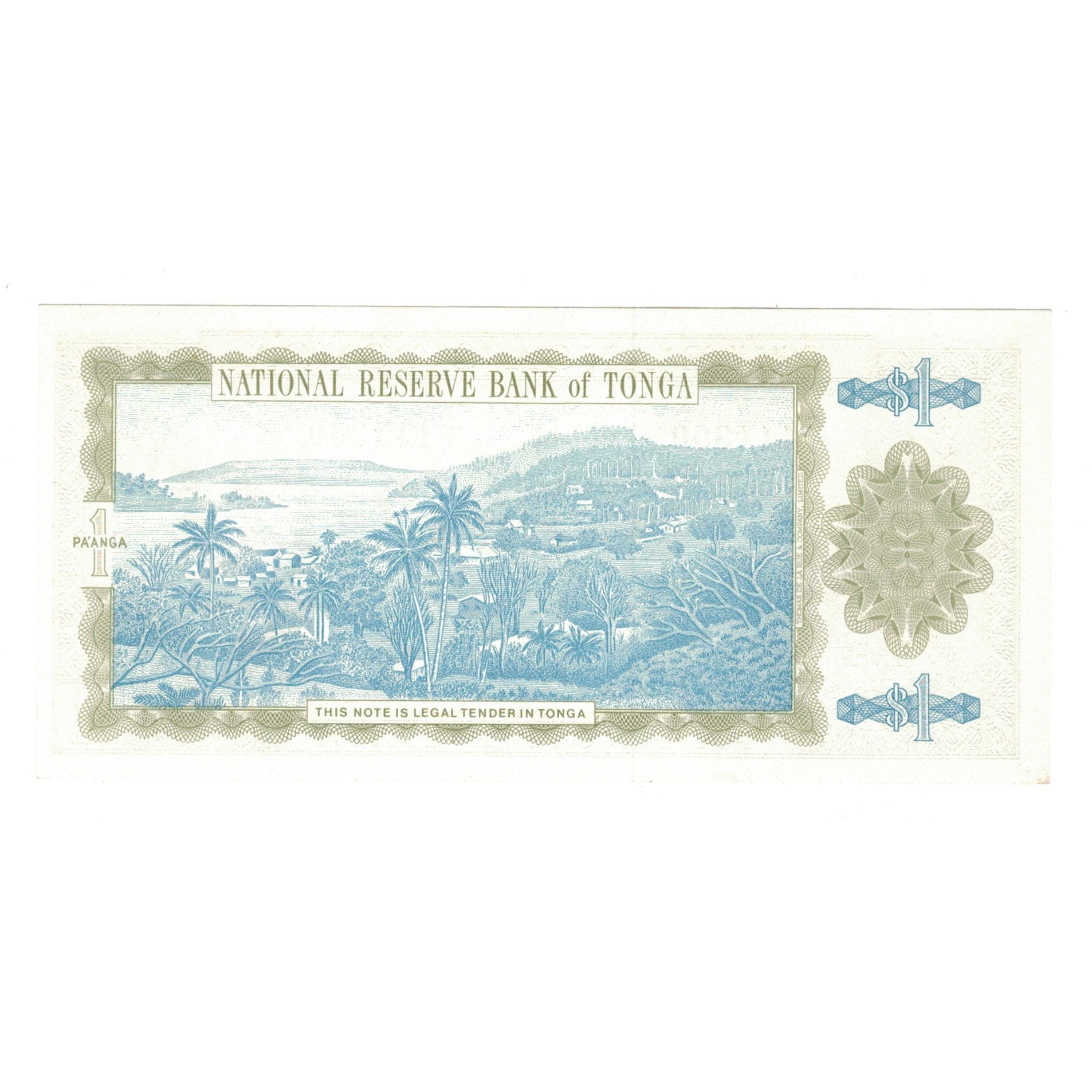 Banknote, Tonga, 1 Pa'anga, KM:19b, UNC(65-70)