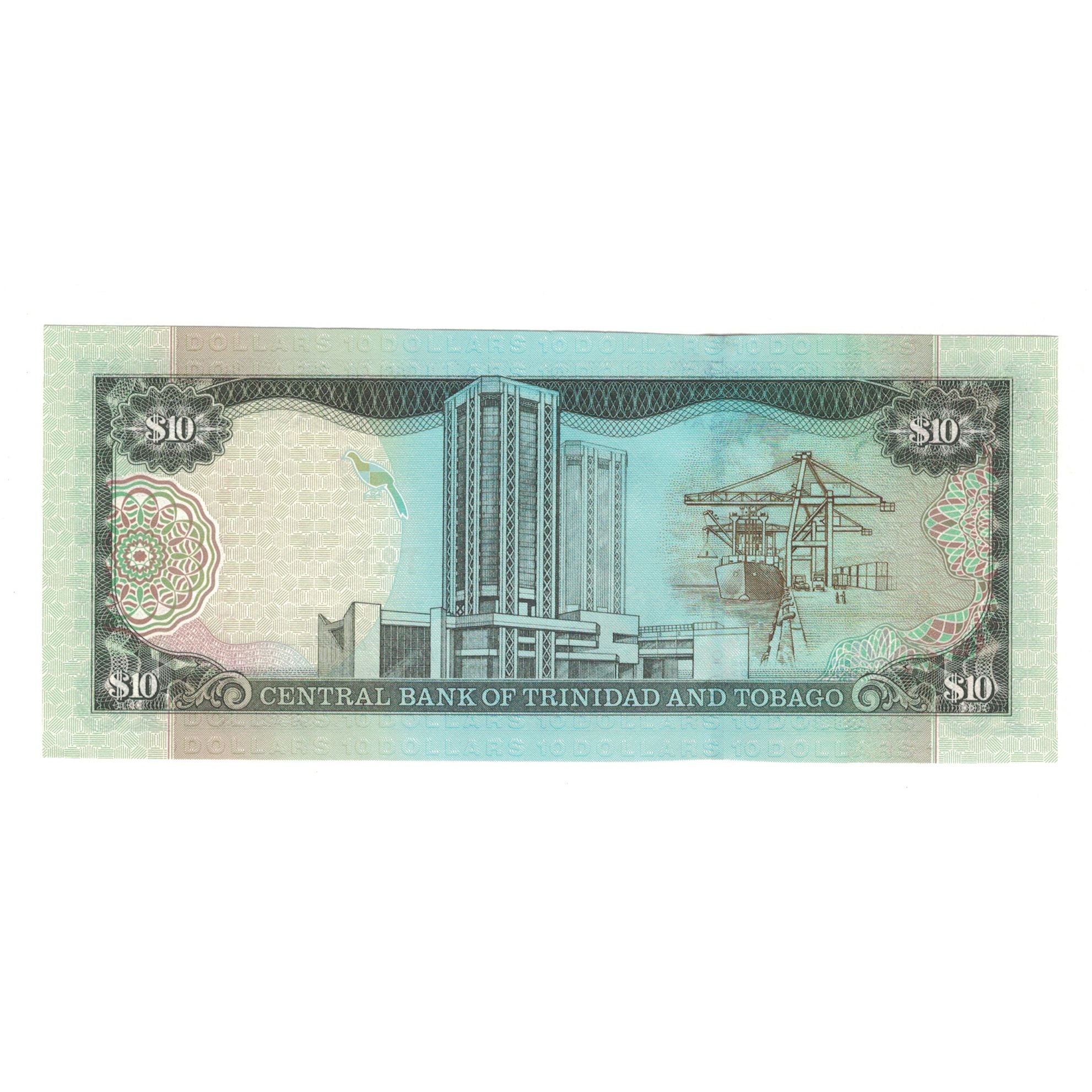 Banknote, Trinidad and Tobago, 10 Dollars, 2002, KM:43b, UNC(65-70)