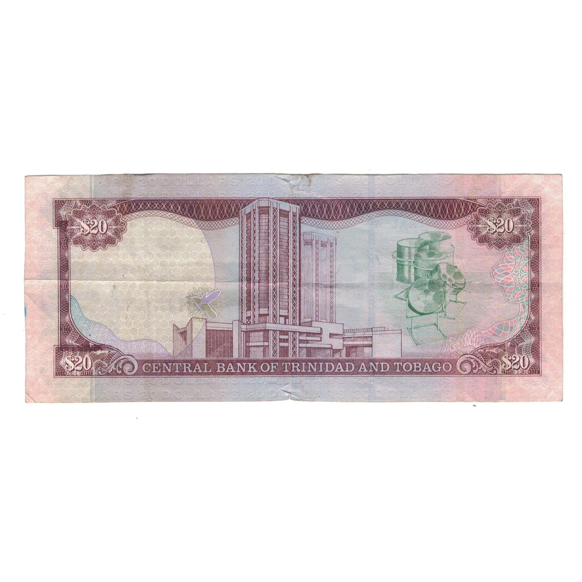 Banknote, Trinidad and Tobago, 20 Dollars, Undated (2009), KM:49, EF(40-45)