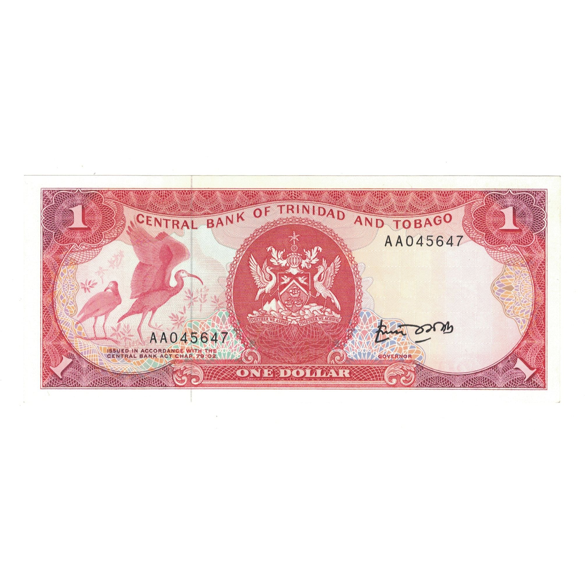Banknote, Trinidad and Tobago, 1 Dollar, Undated (1985), KM:36a, UNC(65-70)