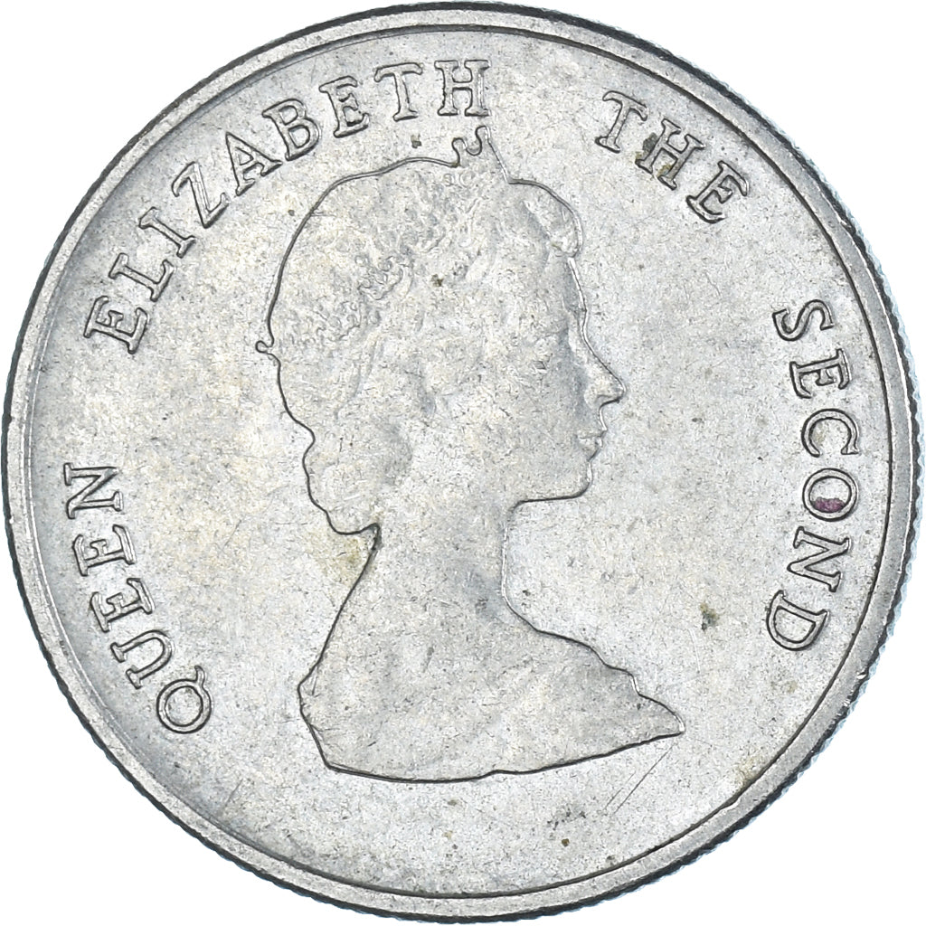 Münze, Osten Karibik Staaten, 10 Cents, 1992