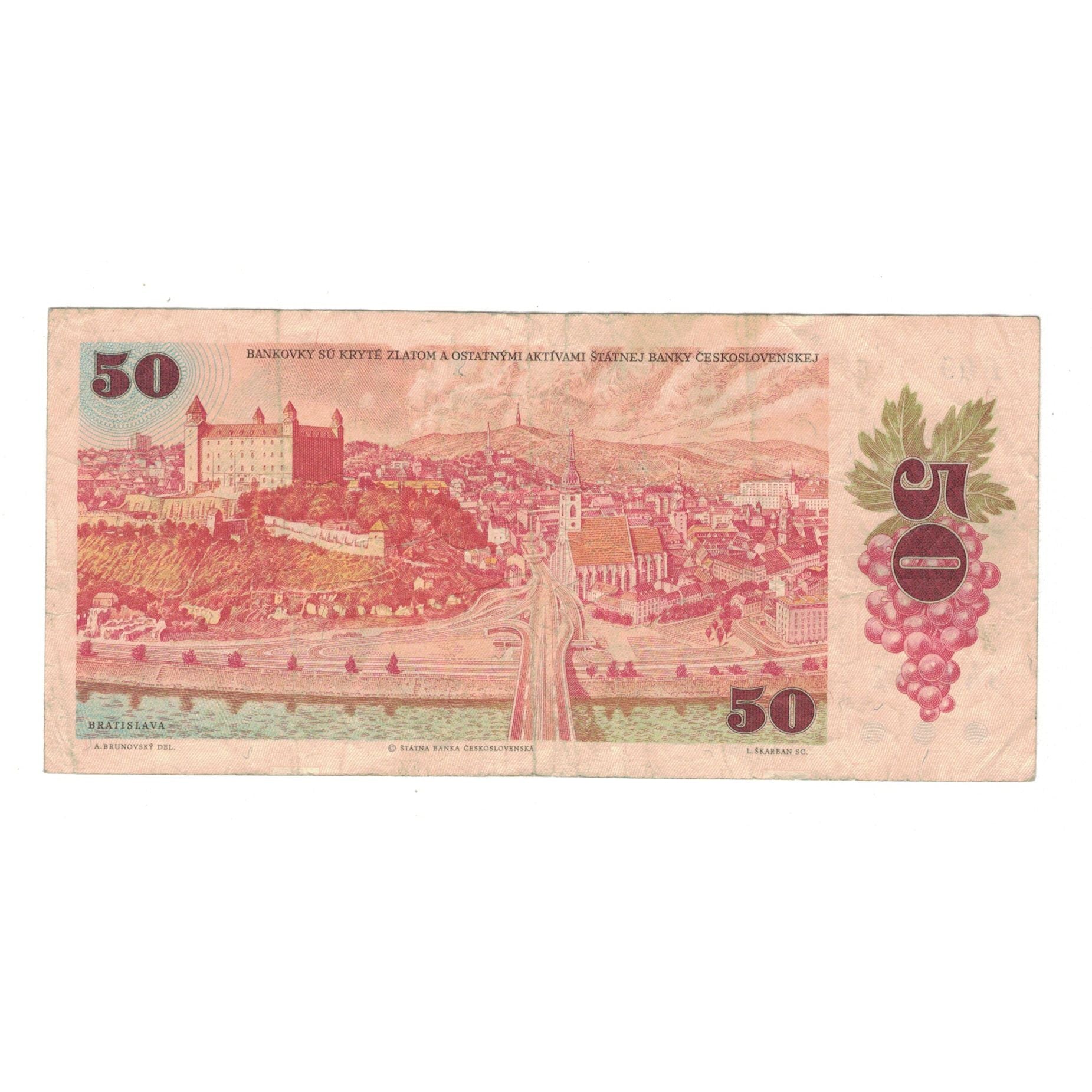 Banknote, Czechoslovakia, 50 Korun, 1987, KM:96a, VF(20-25)