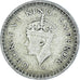 Moeda, Índia, 1/4 Rupee, 1945