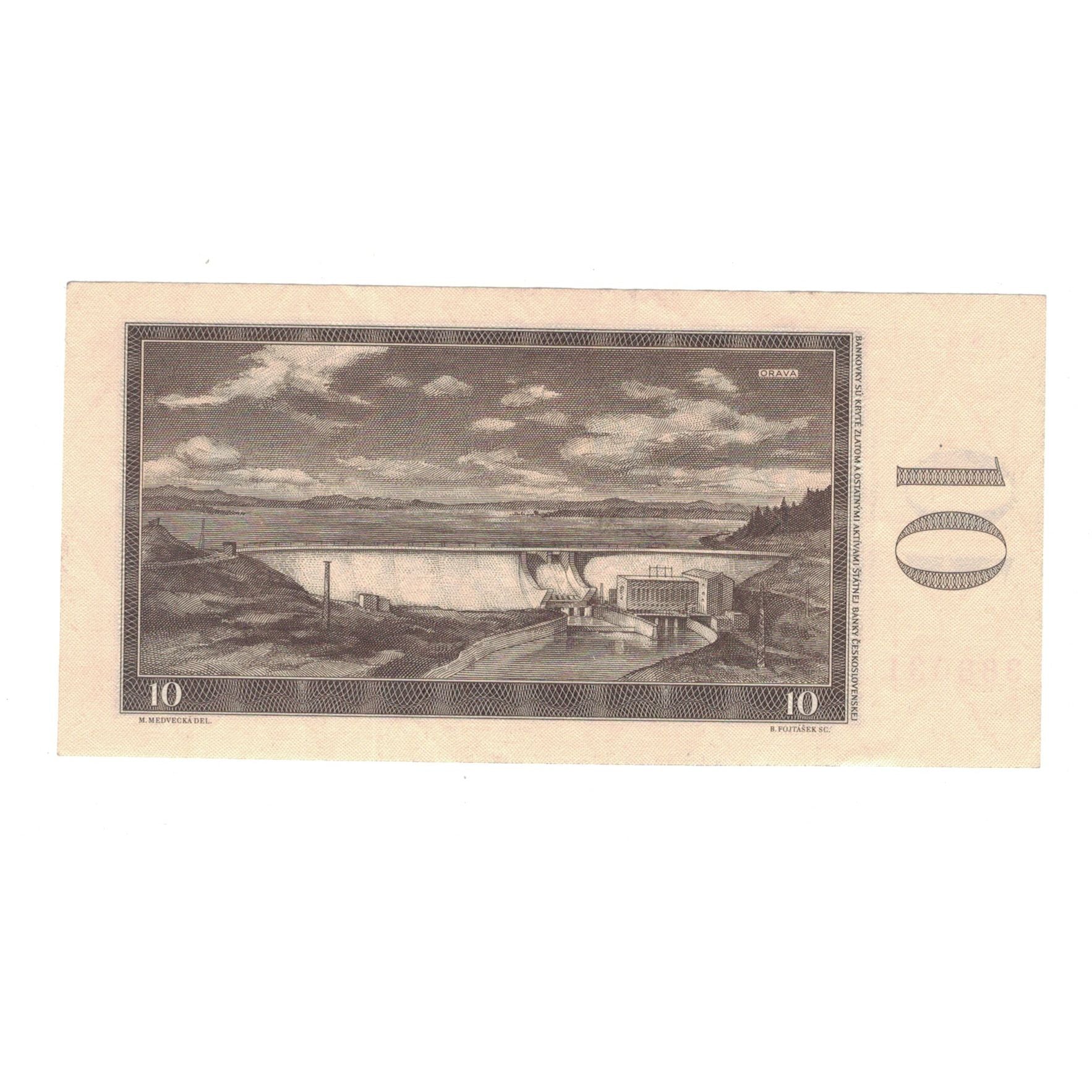 Banknote, Czechoslovakia, 10 Korun, 1960, KM:88b, AU(50-53)