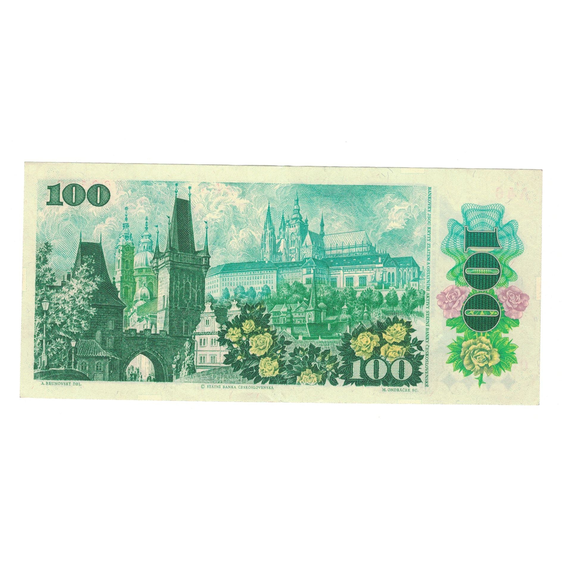 Banknote, Czechoslovakia, 100 Korun, 1989, KM:97, EF(40-45)