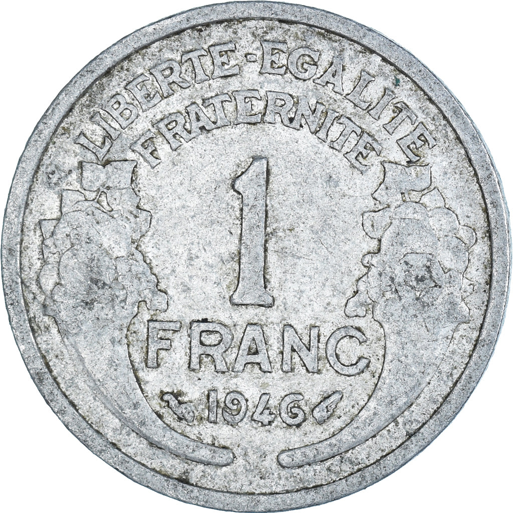 Monnaie, France, Franc, 1946