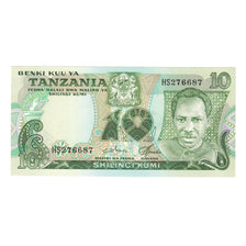 Biljet, Tanzania, 10 Shilingi, Undated (1978), KM:6c, NIEUW