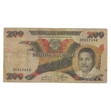 Banknote, Tanzania, 200 Shilingi, Undated (1986), KM:18a, VG(8-10)