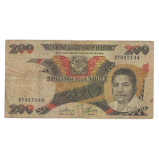 Billet, Tanzanie, 200 Shilingi, Undated (1986), KM:18a, B