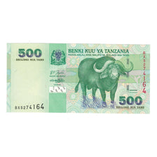 Geldschein, Tanzania, 500 Shilingi, Undated (2003), KM:35, UNZ