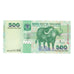 Banknot, Tanzania, 500 Shilingi, Undated (2003), KM:35, UNC(65-70)