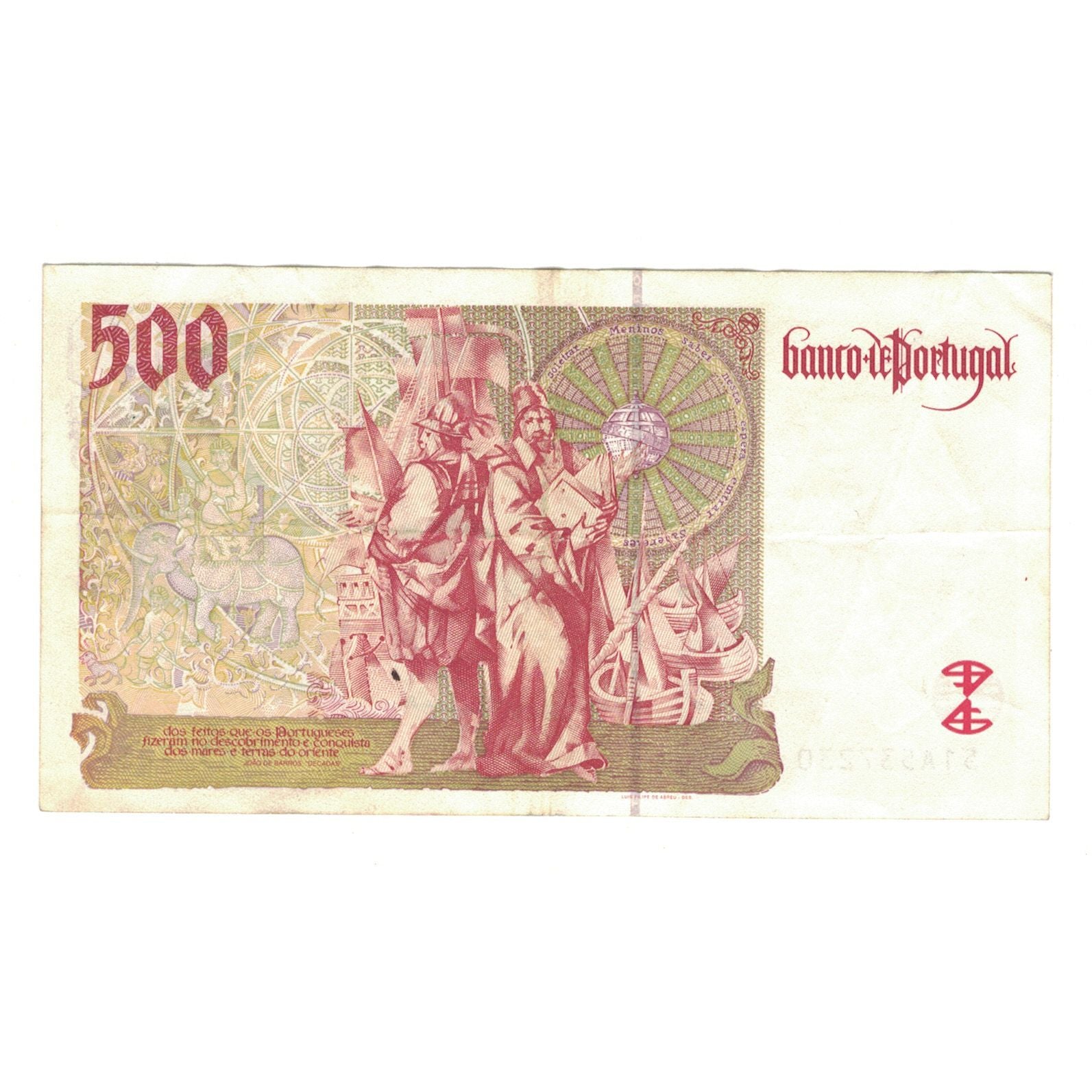 Banknote, Portugal, 500 Escudos, 1997, 1997-09-11, KM:187b, EF(40-45)