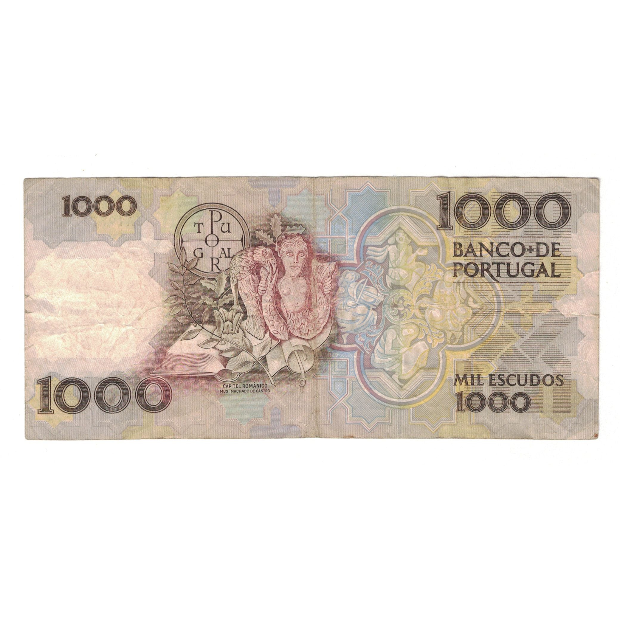 Billet, Portugal, 1000 Escudos, 1990, 1990-12-20, KM:181h, TB+