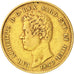 ITALIAN STATES, 20 Lire, 1849, Genoa, KM #131.2, EF(40-45), Gold, 21, 6.41