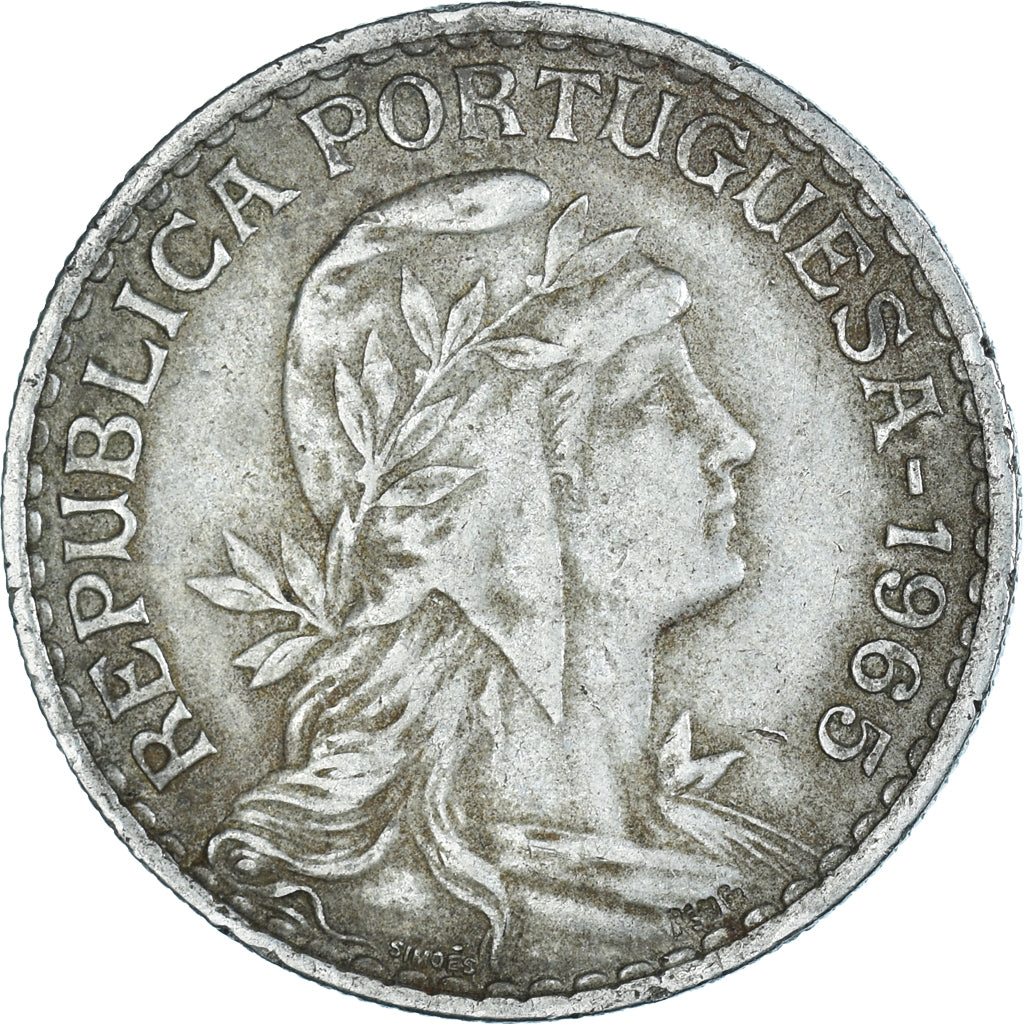 Coin, Portugal, Escudo, 1965