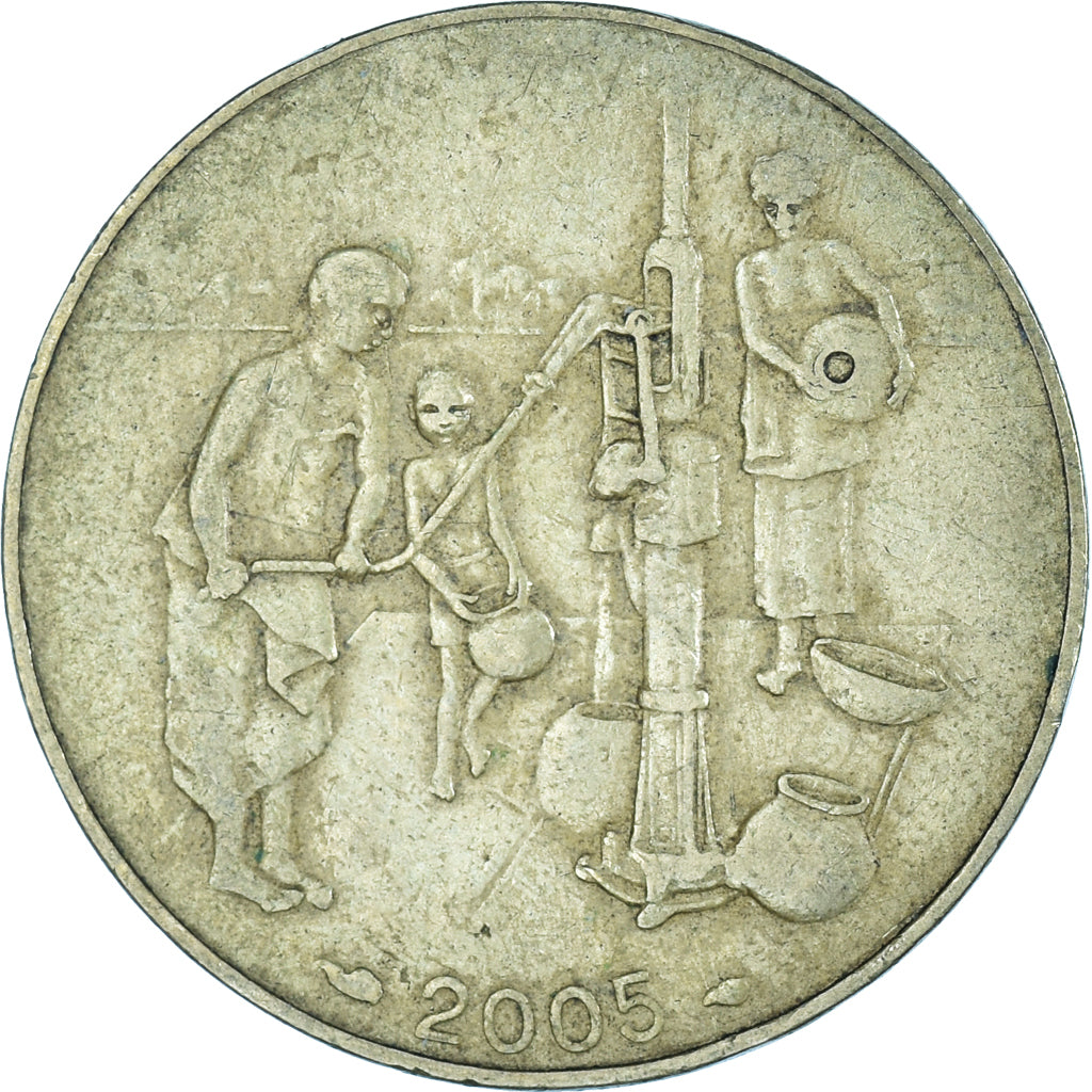 Moneda, Estados del África Occidental, 10 Francs, 2005