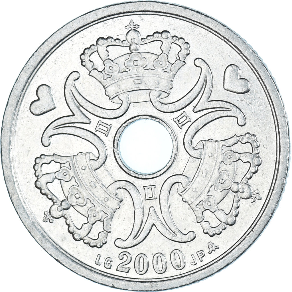 Coin, Denmark, 2 Kroner, 2000