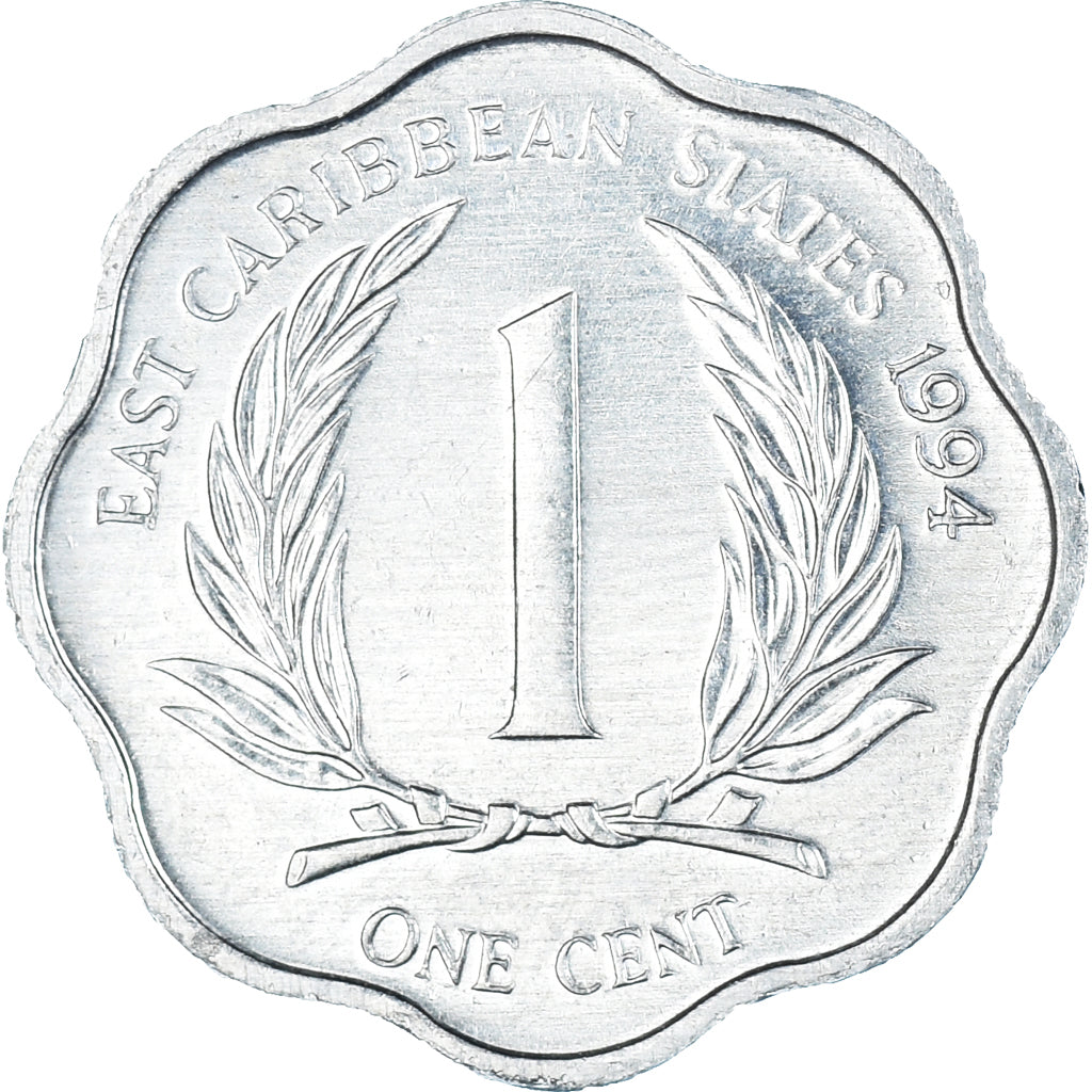 Monnaie, Etats des caraibes orientales, Cent, 1994