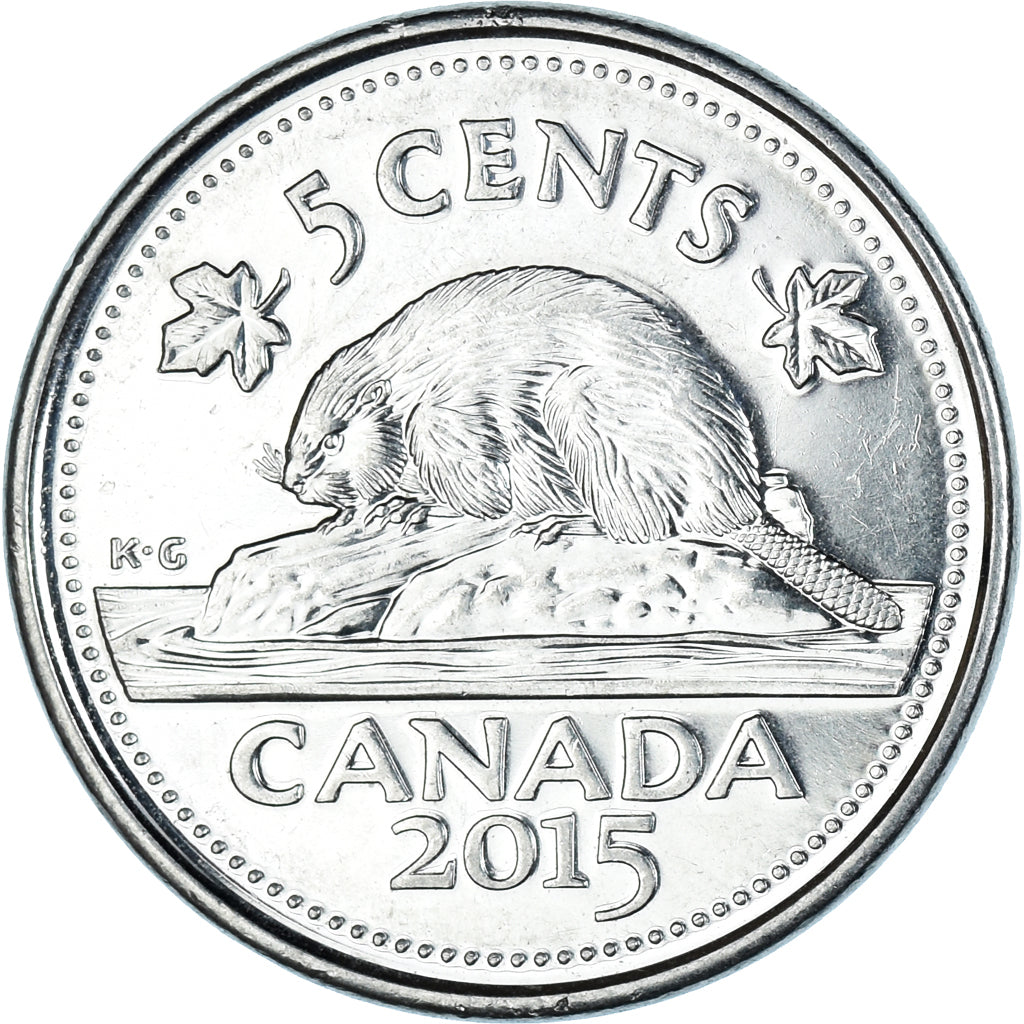 Moneta, Canada, 5 Cents, 2015