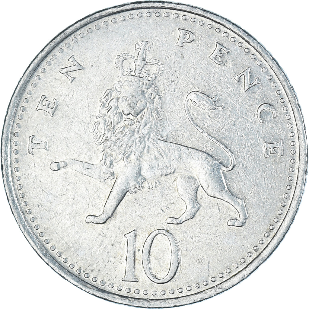 Coin, Great Britain, 10 Pence, 1995