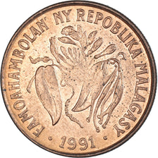 Monnaie, Madagascar, 10 Francs, 2 Ariary, 1991