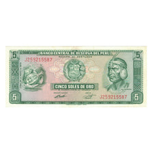 Banknote, Peru, 5 Soles De Oro, 1973, 1973-05-24, KM:99c, UNC(63)