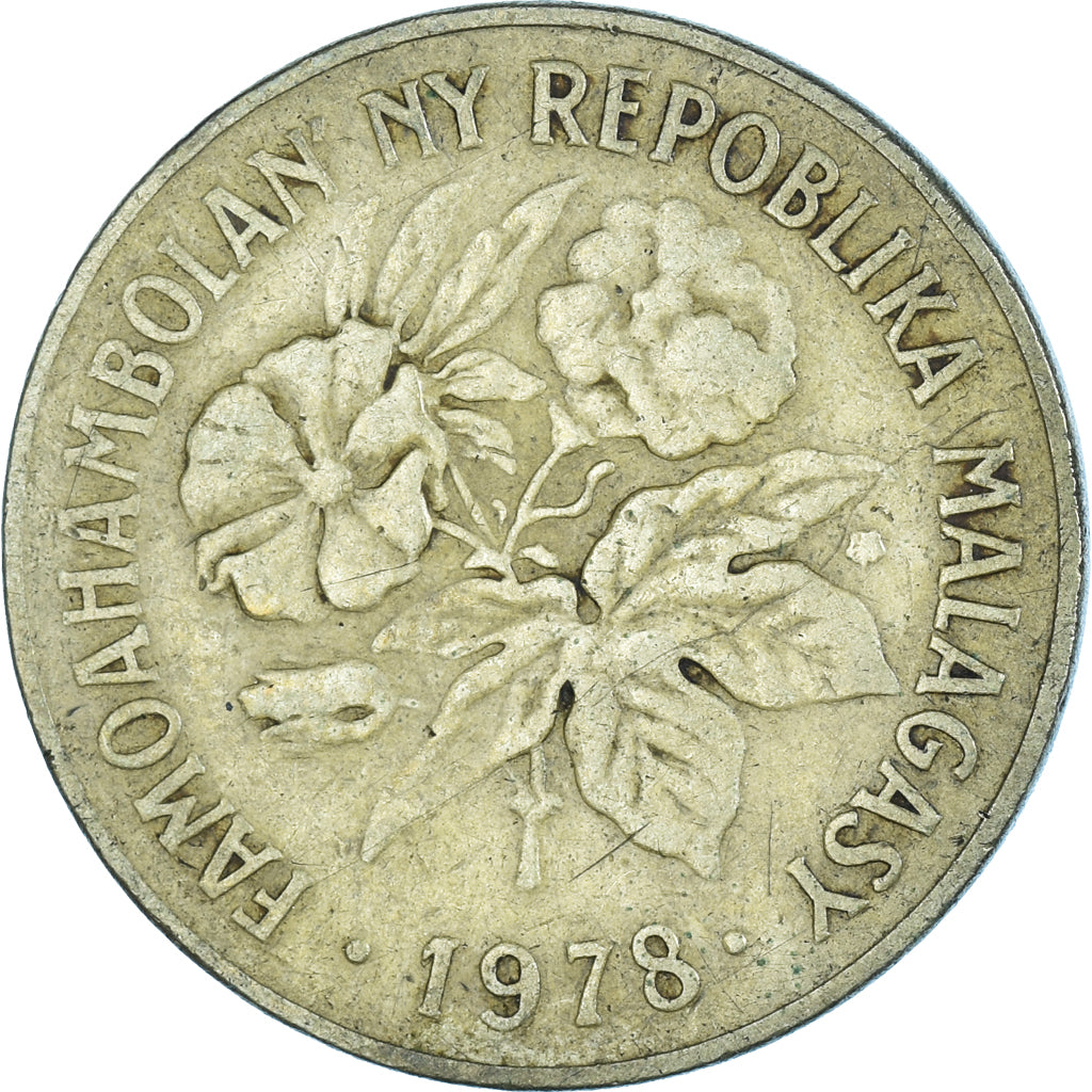 Münze, Madagascar, 20 Ariary, 1978