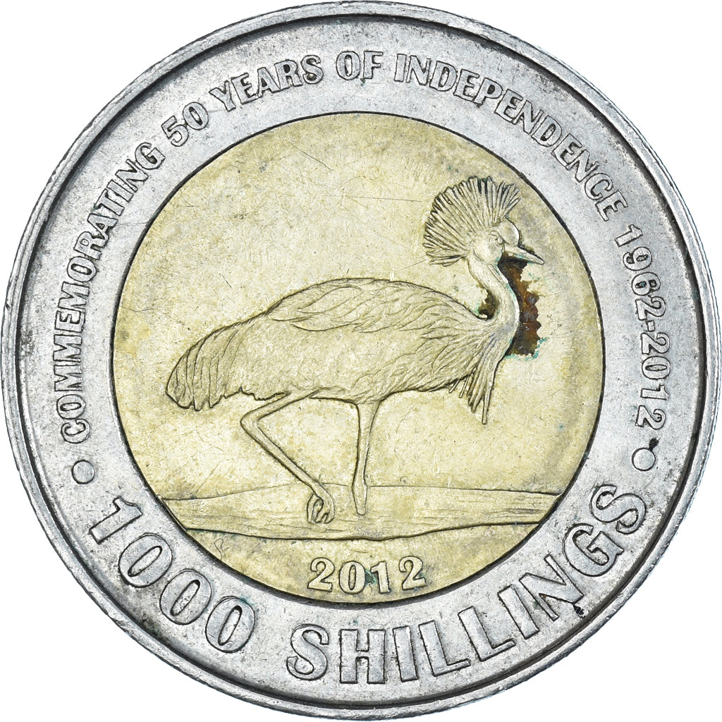 Monnaie, Ouganda, 1000 Shillings, 2012