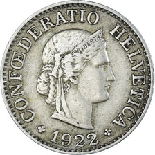 Münze, Schweiz, 10 Francs, 1922