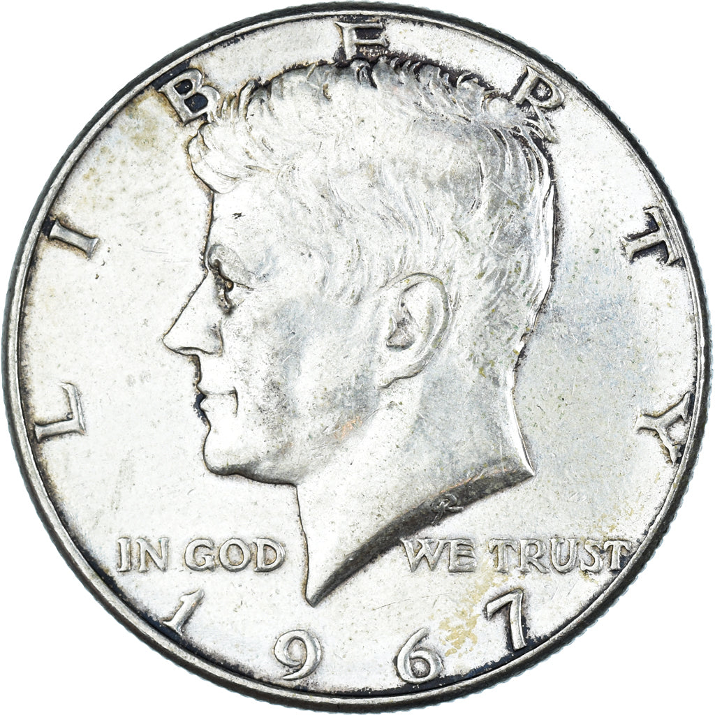 Coin, United States, Half Dollar, 1967