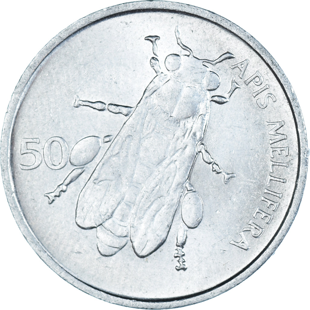 Coin, Slovenia, 50 Stotinov, 1993