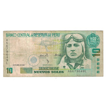 Banknote, Peru, 10 Nuevos Soles, 1995, 1995-04-20, KM:157, VF(20-25)