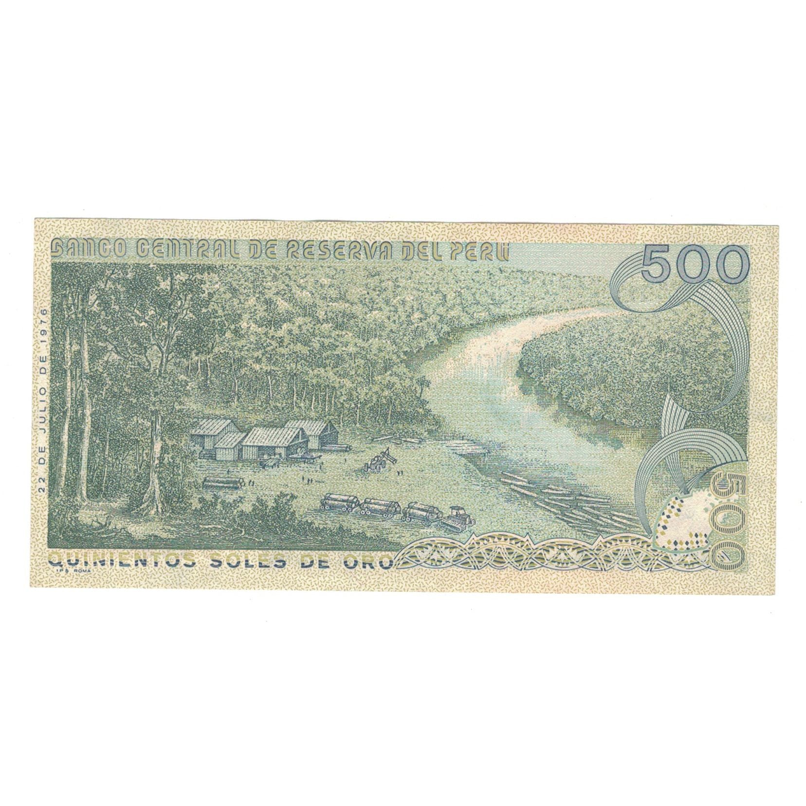 Banknote, Peru, 500 Soles De Oro, 1976, 1976-07-22, KM:115, UNC(65-70)