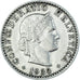 Münze, Schweiz, 20 Rappen, 1933