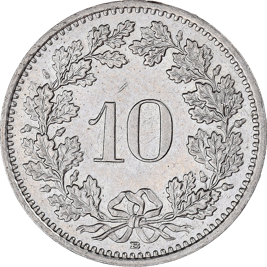 Monnaie, Suisse, 10 Rappen, 1991