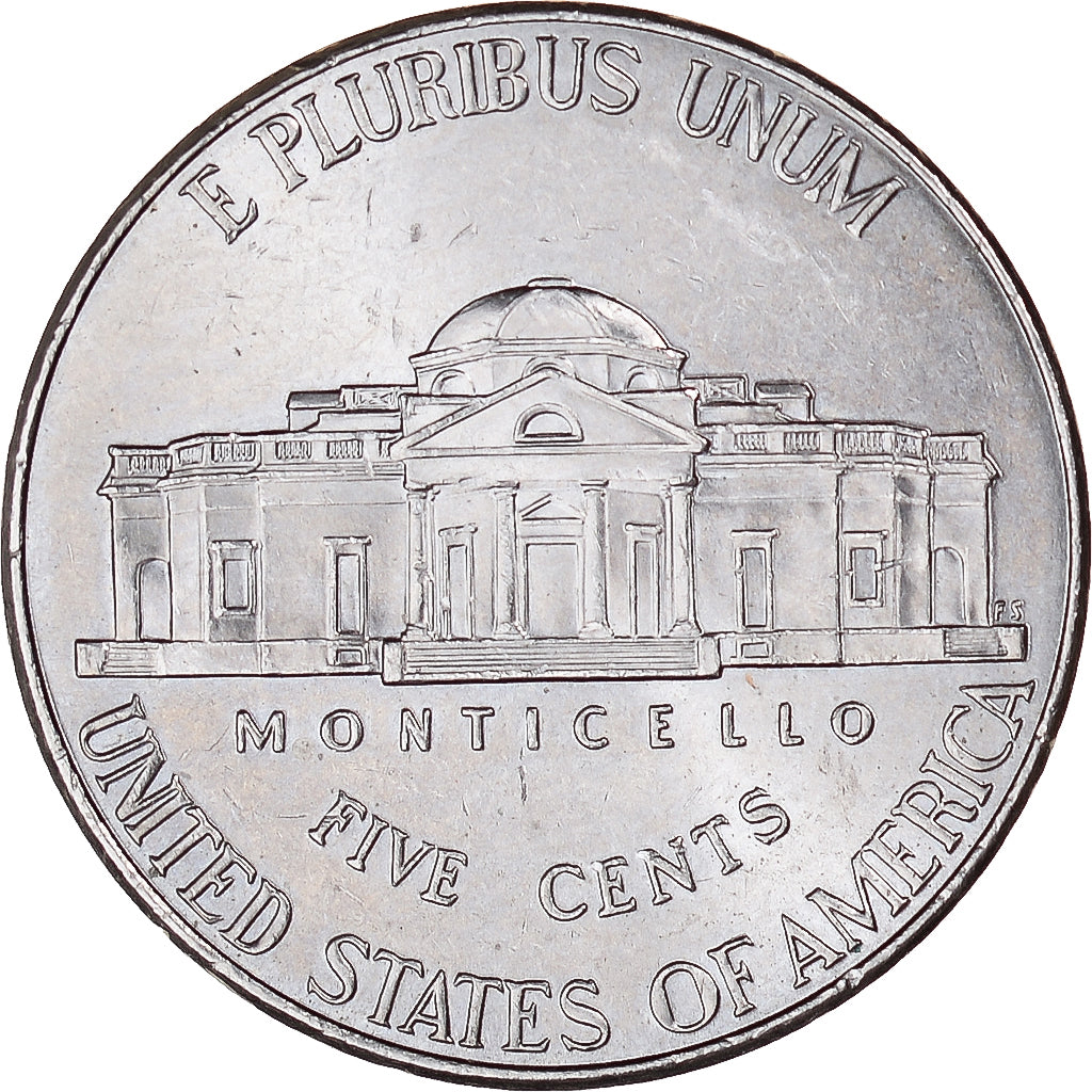 Coin, United States, 5 Cents, 2011
