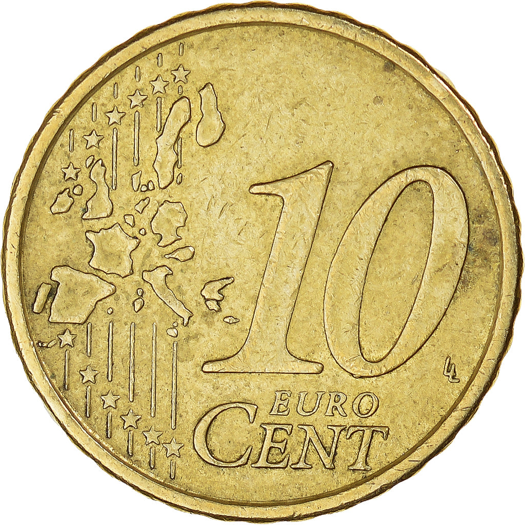Monnaie, Italie, 10 Euro Cent, 2007