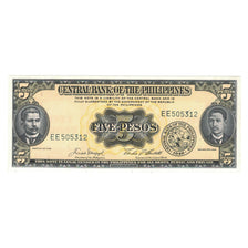 Banknote, Philippines, 5 Pesos, KM:135e, UNC(63)