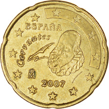 Moneda, España, 20 Euro Cent, 2007