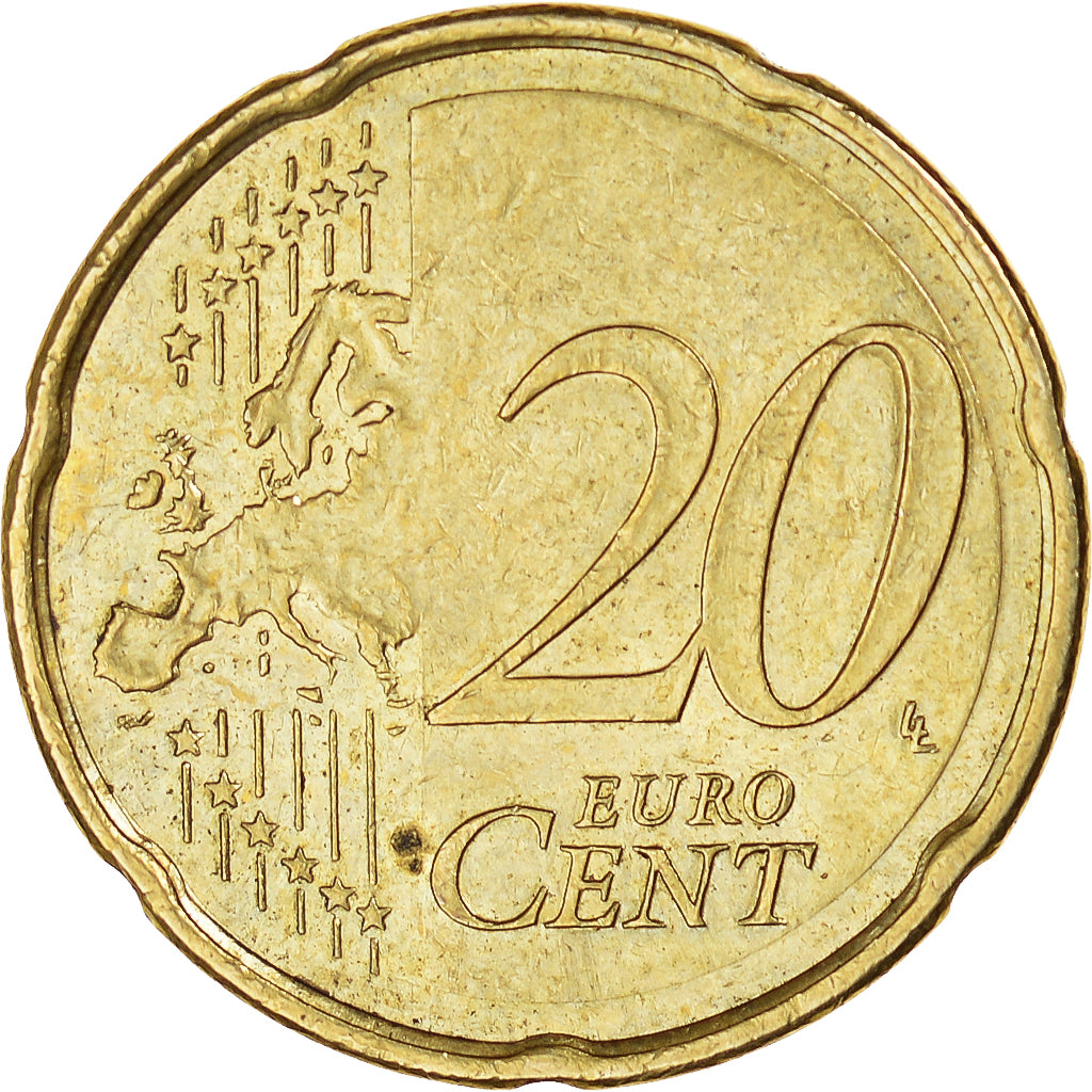 Moneda, España, 20 Euro Cent, 2007